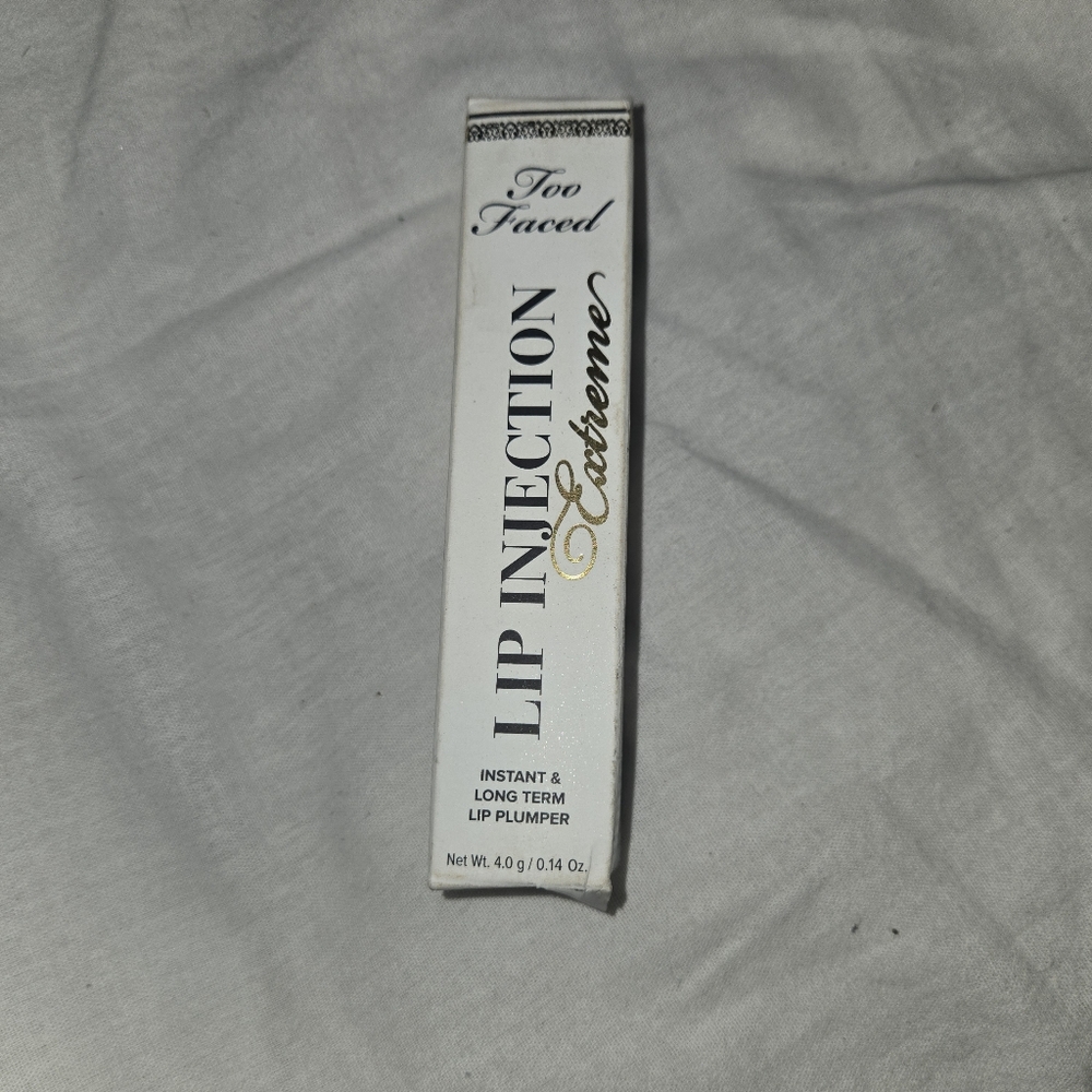 Too Faced Lip Injection Extreme in White and Black